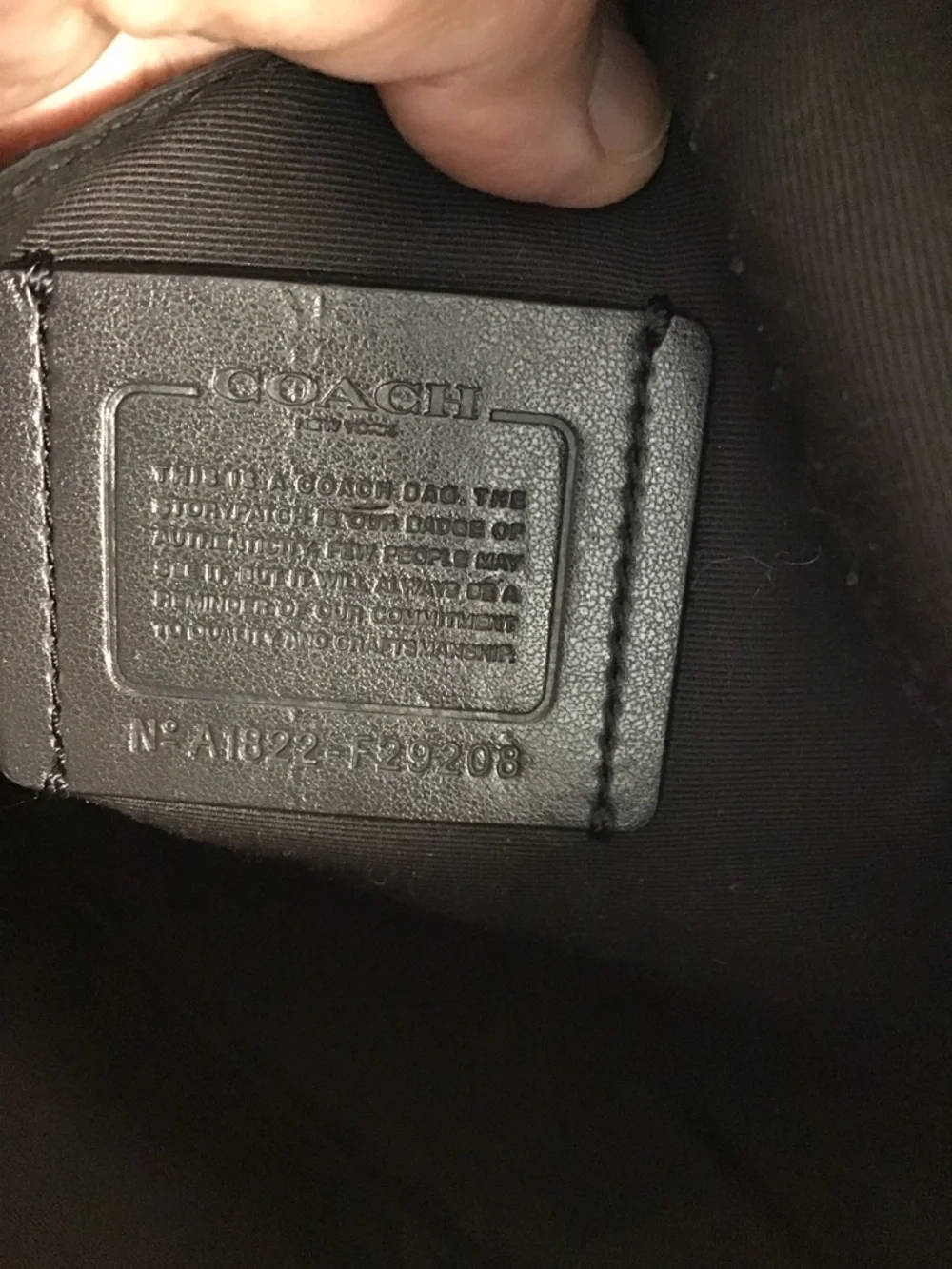 Coach Brown Signature Canvas Shoulder Tote with Black Straps